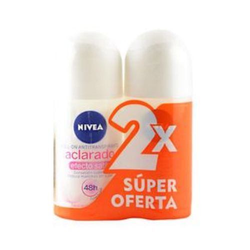 Imagen de Desodorante NIVEA tono natural mujer roll on (100 ml)
