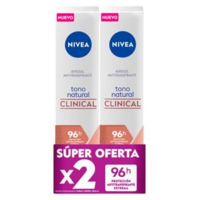 Imagen de Desodorante NIVEA clinical tono natural spray (300 ml)