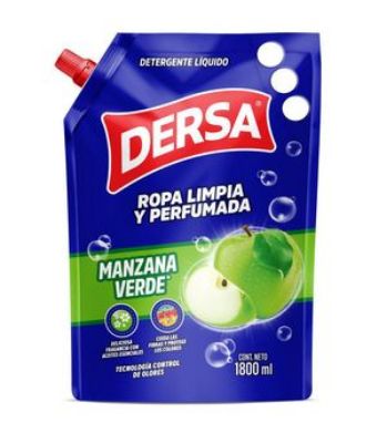 Imagen de Detergente líquido DERSA manzana verde (1800 ml)