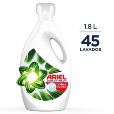 Imagen de Detergente líquido ARIEL doble poder concentrado (1800 ml)