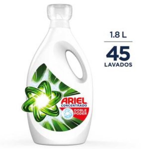 Imagen de Detergente líquido ARIEL doble poder concentrado (1800 ml)