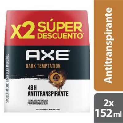 Imagen de Desodorante AXE dark temptation aerosol (304 ml)