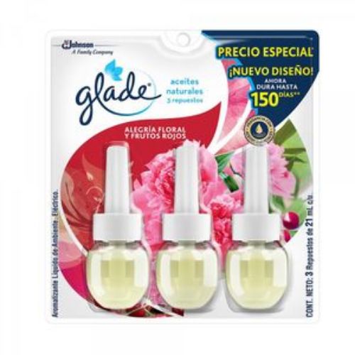 Imagen de Ambientador Aceite 3 Rptos mix GLADE 38545