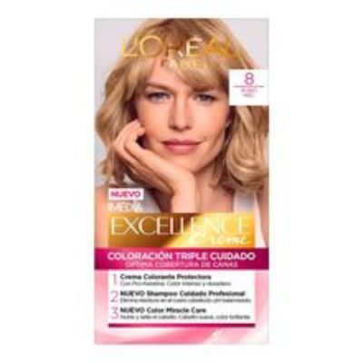 Imagen de Tinte LOREAL excellence tono 8