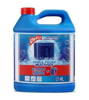 Imagen de Detergente líquido DERSA doble poder multiusos (4000 ml)