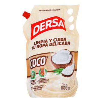 Imagen de Detergente líquido DERSA coco control olores (1800 ml)