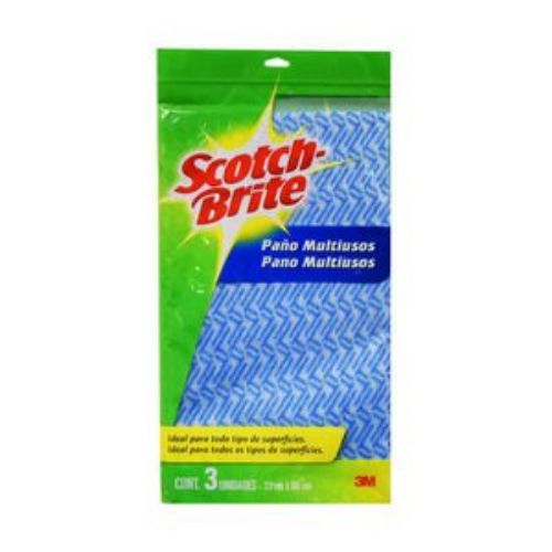 Imagen de Paños SCOTCH BRITE reutilizables multiusos (3 und)
