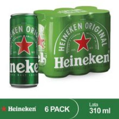 Imagen de Cerveza HEINEKEN 6 unds x310 ml c/u