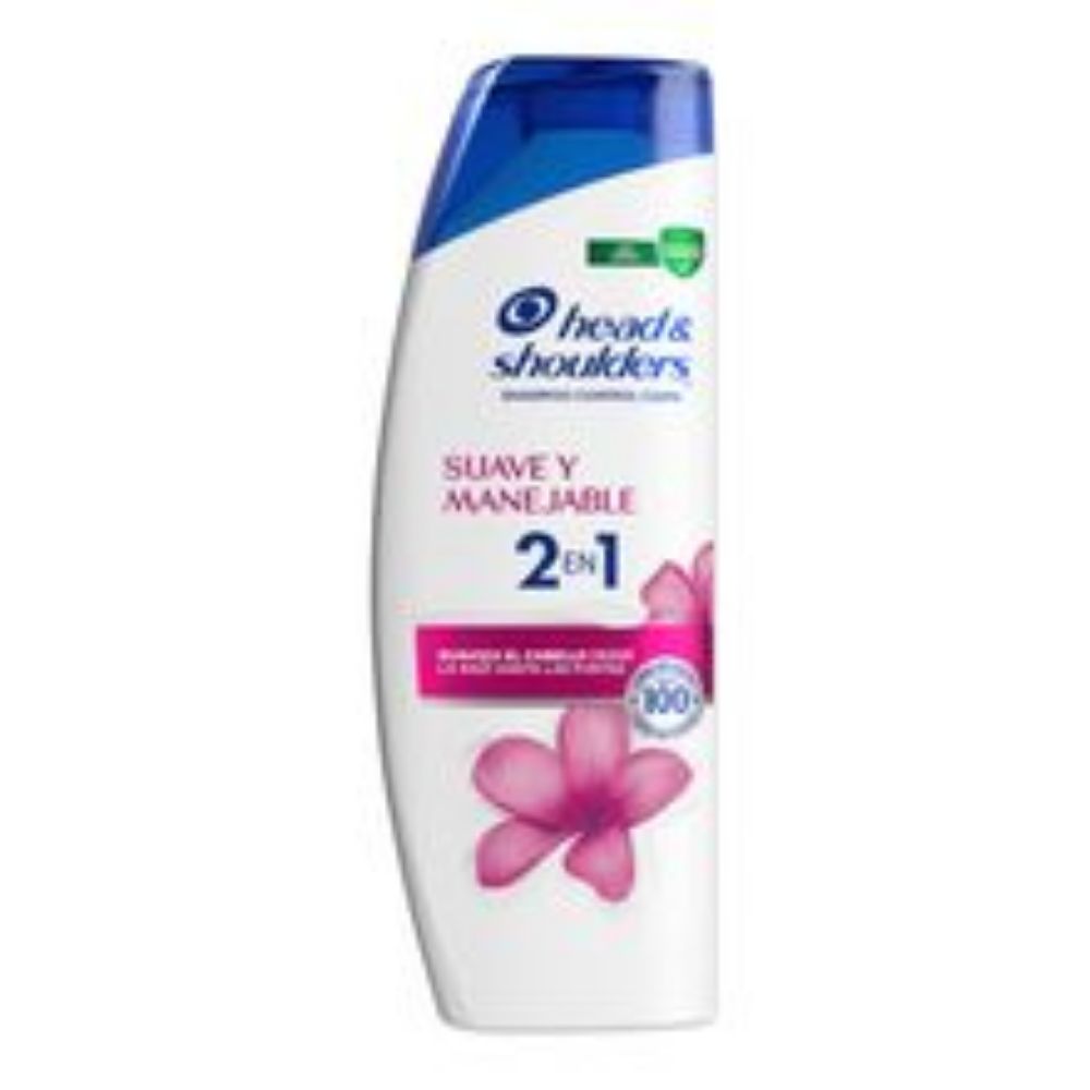 Imagen de Shampoo HEAD & SHOULDERS 2 en 1 suave y manejable x650 ml