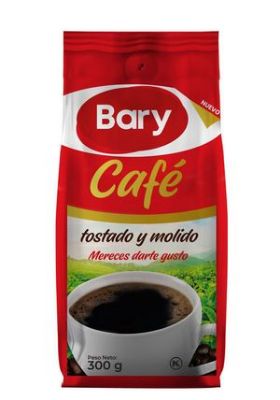 Imagen de Café BARY tostado y molido (300 gr)