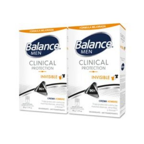 Imagen de Desodorante BALANCE crema clinical inv women x2un (100 gr)