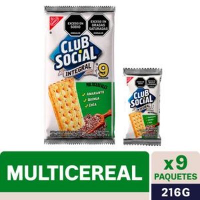 Imagen de Galletas CLUB SOCIAL multicereal x9und (234 gr)