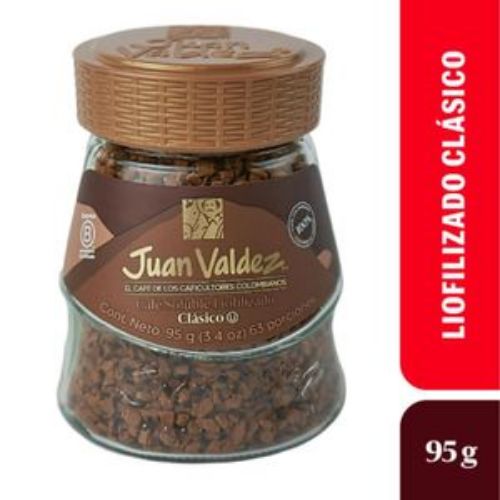 Imagen de Café JUAN VALDEZ Liofilizado clásico (95 gr)