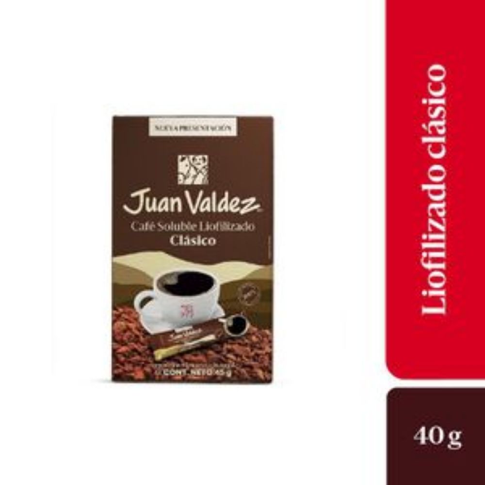Imagen de Café JUAN VALDEZ liofilizado sticks x30und (45 gr)