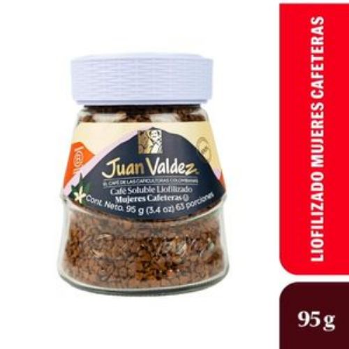 Imagen de Café JUAN VALDEZ Liofilizado mujeres cafeteras (95 gr)