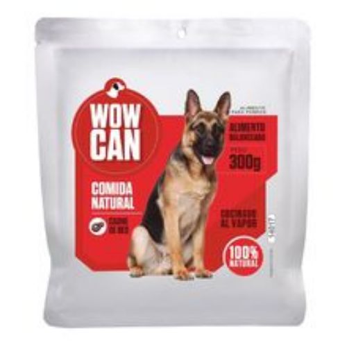 Imagen de Alimento húmedo para perro WOW CAN carne de res x300 g