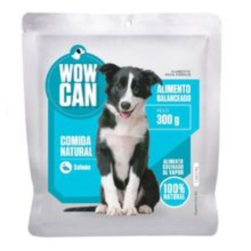 Imagen de Alimento húmedo para perro WOW CAN salmón x300 g