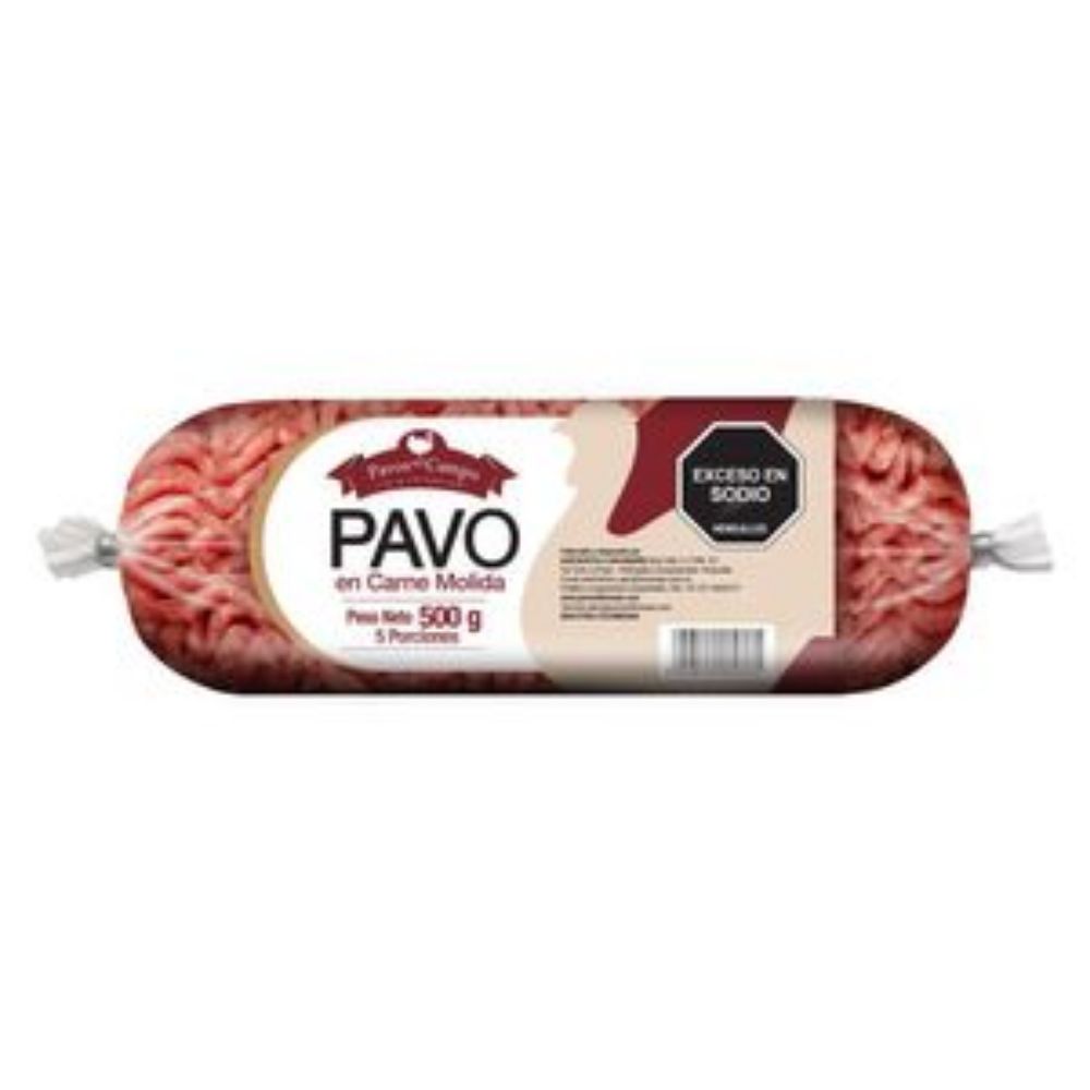 Imagen de Carne molida de pavo PAVOS DEL CAMPO paquete (500 gr)