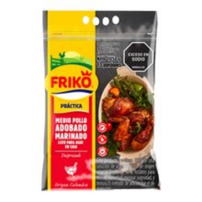 Imagen de Pollo medio adobado FRIKO listo para asar