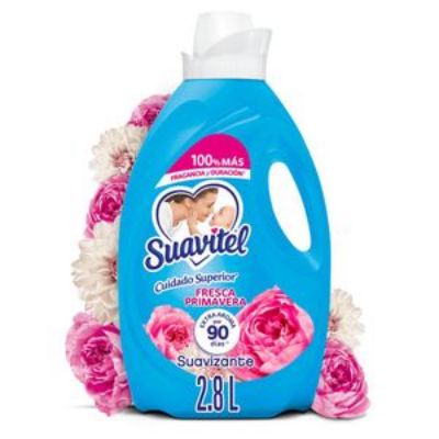 Imagen de Suavizante SUAVITEL cuidado superior fresca primavera (5600 ml)