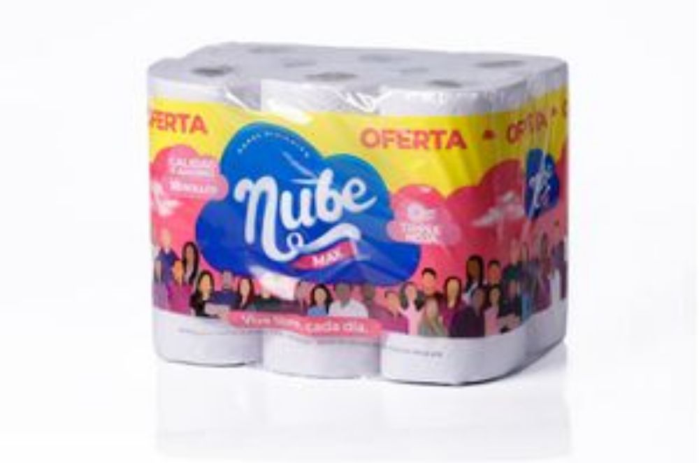 Imagen de Papel higiénico NUBE max triple hoja (396 mts)
