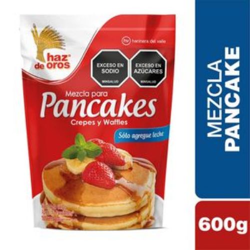 Imagen de Mezcla HAZ DE OROS pancakes, crepes o waffles (600 gr)