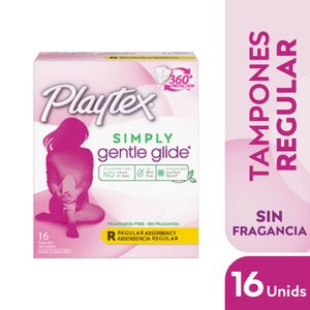 Imagen de Tampones PLAYTEX digitales regular, sin fragancia (16 und)