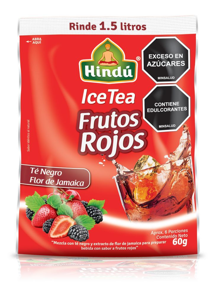 Imagen de Ice Tea HINDU Frutos Rojos (60  gr)