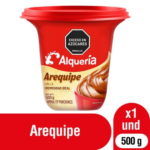 Imagen de Arequipe  Vaso (Pote)    ALQUERIA 500  gr