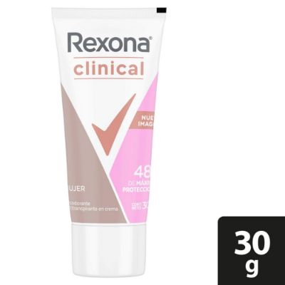 Imagen de Desodorante REXONA clinic classic crema mujer (30  gr)