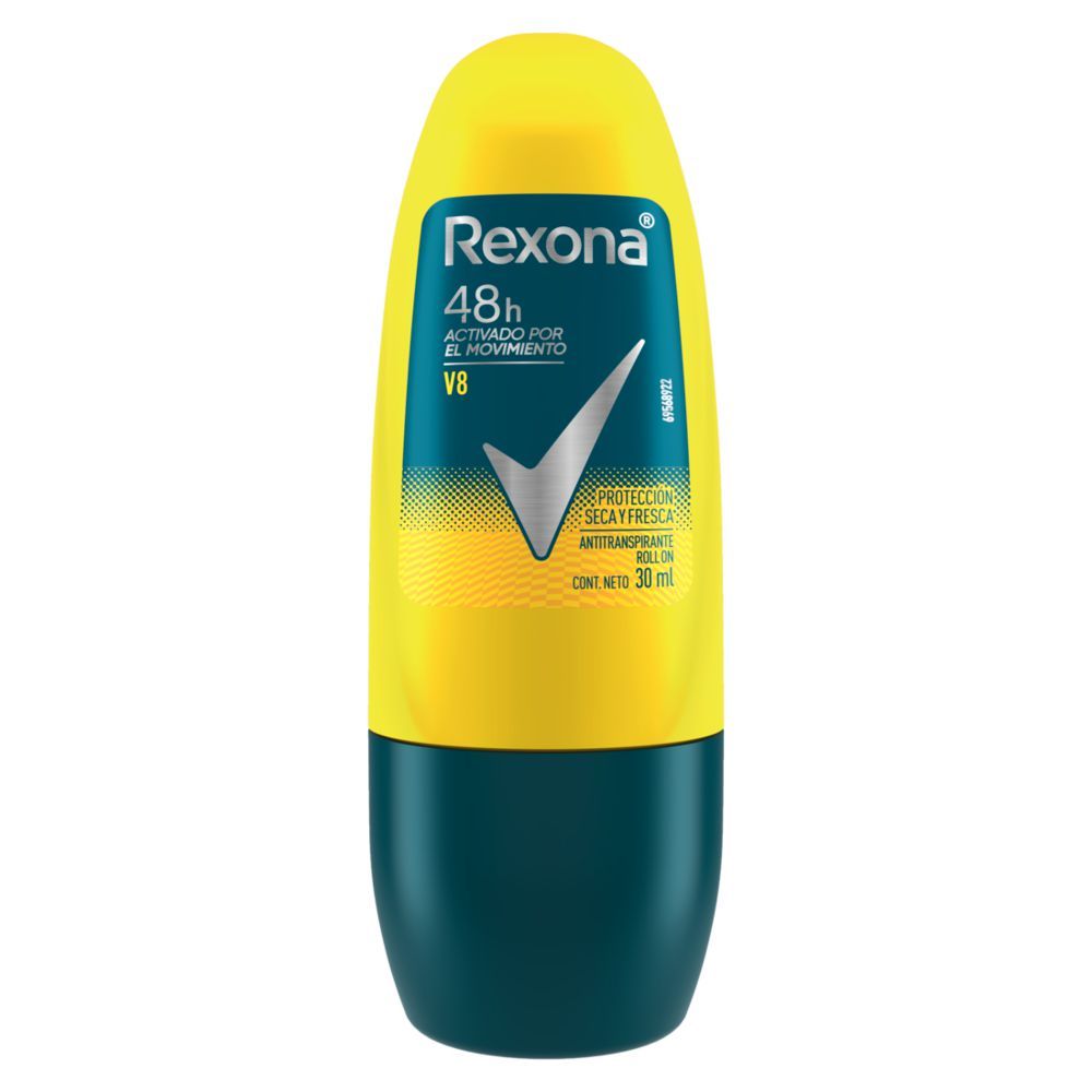 Imagen de Desodorante REXONA V8 roll on hombre (30  ml)