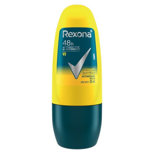 Imagen de Desodorante REXONA V8 roll on hombre (30  ml)
