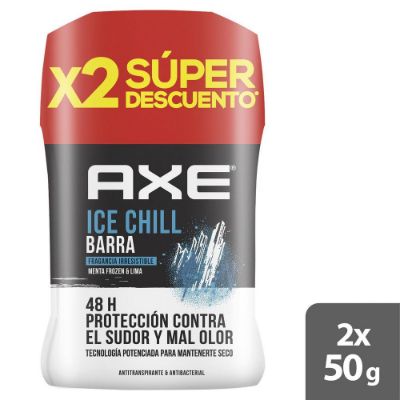 Imagen de Desodorante AXE ice chill duopack (100  gr)