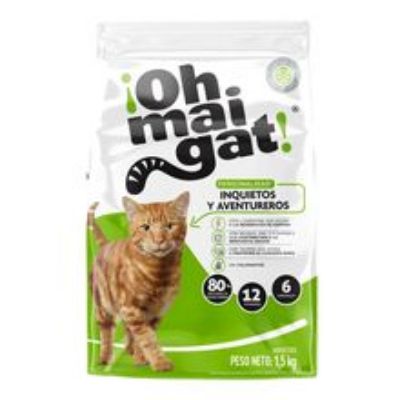 Imagen de Alimento para gato OH MAIGAT inquietos x1500 g