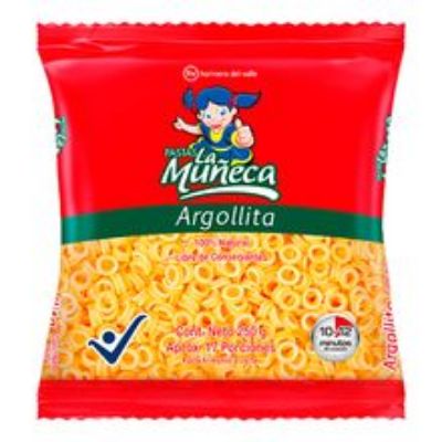 Imagen de Pasta LA MUÑECA argollitas x250 g