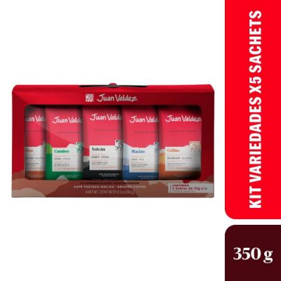 Imagen de Café JUAN VALDEZ kit x5 sachets (280 gr)