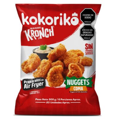 Imagen de Nuggets de pollo KOKORIKO apanados (300 gr)