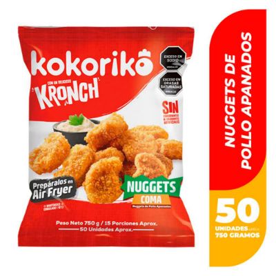Imagen de Nuggets de pollo KOKORIKO kronch (750  gr)