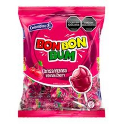 Imagen de Bon bon bum COLOMBINA cereza x456 g