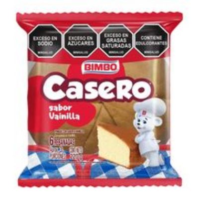 Imagen de Ponqué BIMBO casero vainilla x220 g