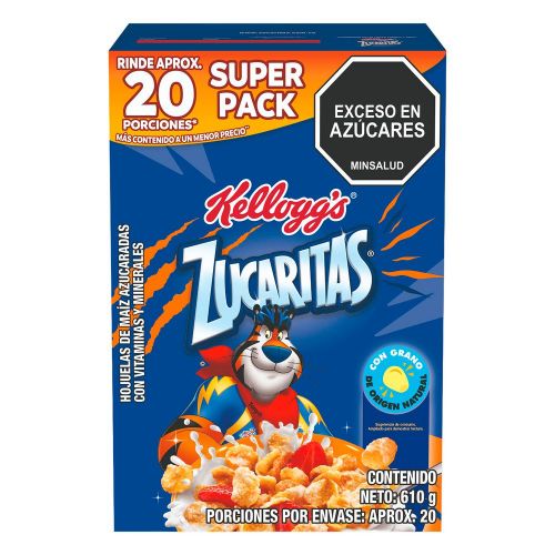Imagen de Cereal ZUCARITAS hojuelas de maíz azucaradas (610  gr)