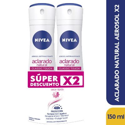 Imagen de Desodorante NIVEA tono natural mujer spray (300  ml)