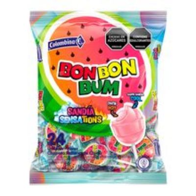 Imagen de Bon bon bum COLOMBINA sensations x432 g