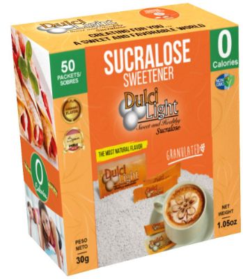 Imagen de Edulcorante  DulciLight Dulce y Saludable GRANULADO NATURAL (30  gr)