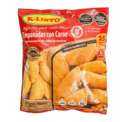 Imagen de EMPANADA CRIOLLA MED X25 UNDS KLISTO 950  gr