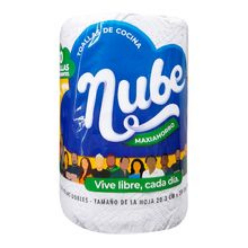 Imagen de Toalla de cocina NUBE blanca 2 hojas x150 unds