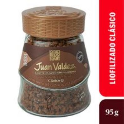 Imagen de Café liofilizado JUAN VALDEZ clásico x95 g