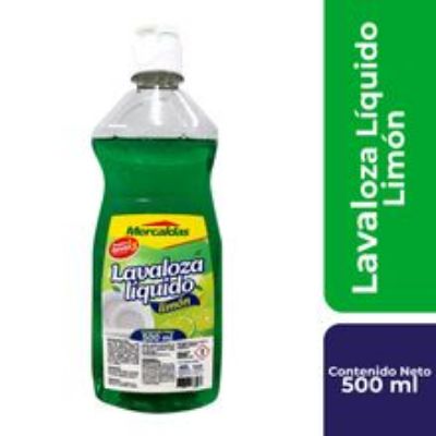 Imagen de Lavaplatos líquido MERCALDAS limón x500 ml 2x3