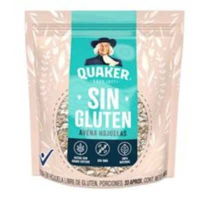 Imagen de Avena QUAKER en hojuelas sin gluten x800 g
