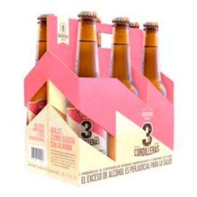 Imagen de Cerveza 3 CORDILLERAS rosada 6 unds x300ml c/u